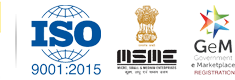 ISO 9001:2015, MSME and GeM registered