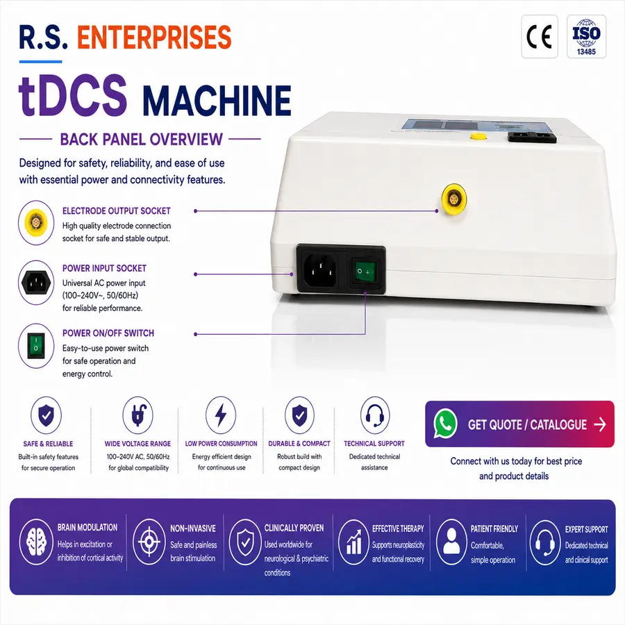 tDCS Machine – tdcs machine back view